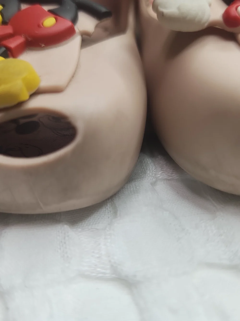 Mini Melissa Pink Kissing  Minnie & Mickey Character Shoes